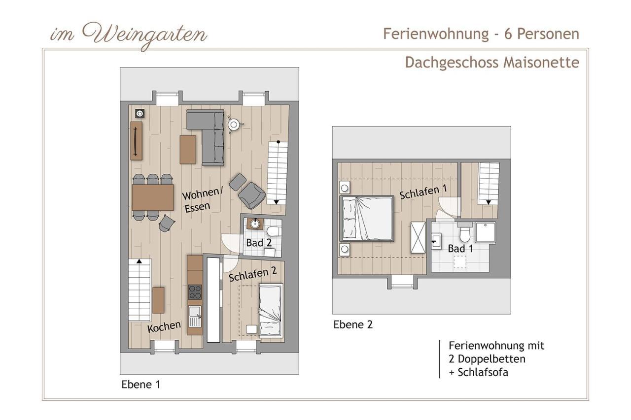 Ferienwohnungen Im Weingarten קדלינבורג מראה חיצוני תמונה